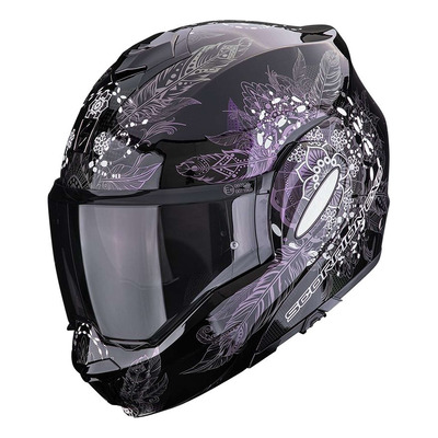 Casque modulable Scorpion Exo-Tech Evo Dream noir/caméléon