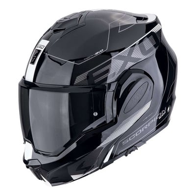 Casque modulable Scorpion Exo-Tech Evo Traveller black/white