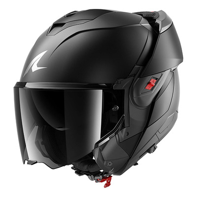 Casque modulable Shark Oxo Dark Shadow titan mat