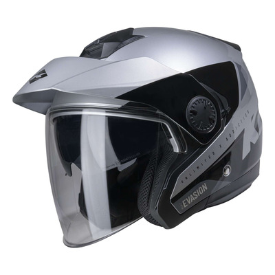 Casque quad Kenny Evasion Graphic silver black