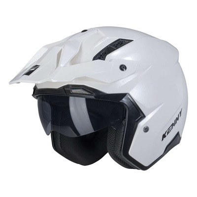 Casque quad Kenny Miles Solid white