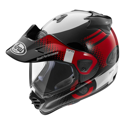 Casque Touring Adventure Arai Tour-X5 Print rouge
