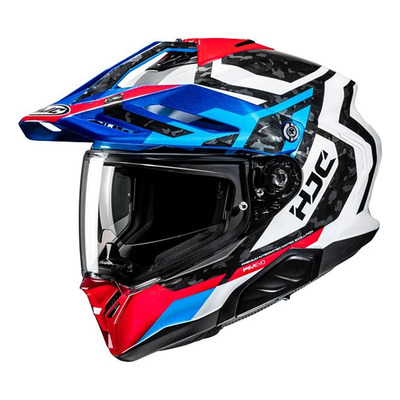 Casque Touring/Adventure HJC RPHA60 Dakar MC21 bleu/blanc/rouge brillant