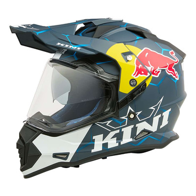 Casque Touring/Adventure Kini Red Bull ADV 1.0 blue/white