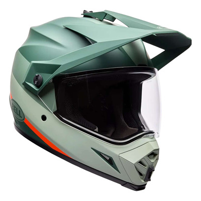 Casque trail adventure Bell MX-9 ADV MIPS Trail green/orange