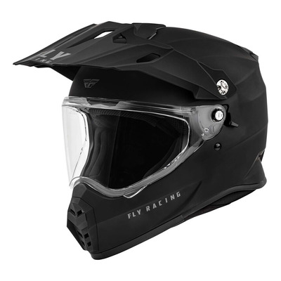 Casque Trail/Adventure Fly Racing Trekker Solid noir mat