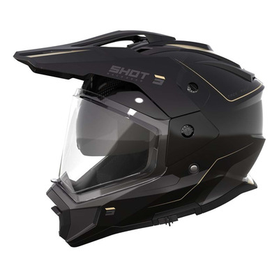 Casque Trail Adventure Shot Trek Max Vision Rally black/sand glossy