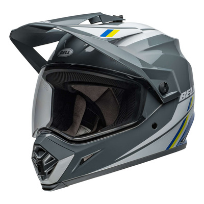 Casque trail Bell MX-9 Adventure MIPS Alpine gloss Charcoal/Silver