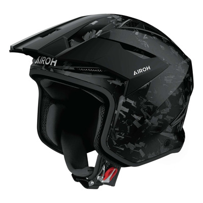 Casque trial Airoh TRR II Carbon gloss