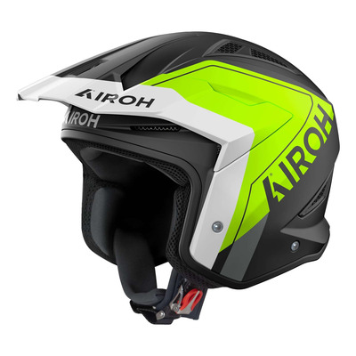 Casque trial Airoh TRR II Hunt yellow matt