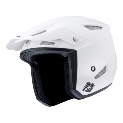 Casque trial Kenny Trial-up blanc