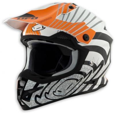 Casque ufo shock orange