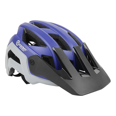Casque vélo VTT Auvray Stronger in-Mold Bleu/gris
