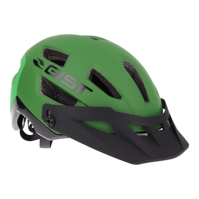 Casque vélo VTT Gist Kop In-Mold noir/vert