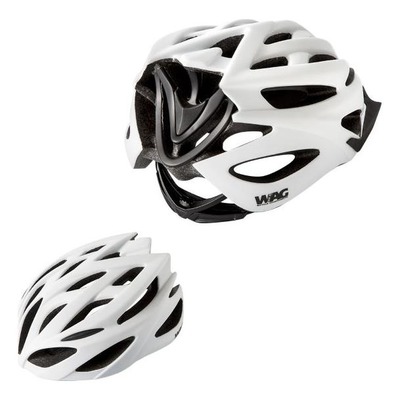 Casque vélo WAG Neutron blanc et noir
