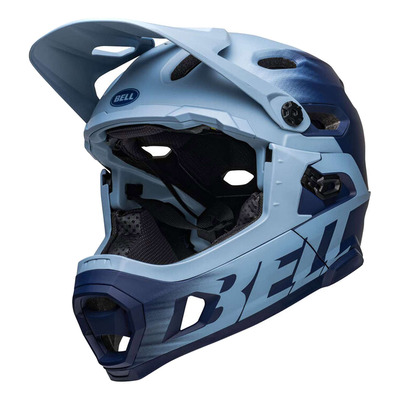 Casque VTT Hybride Bell Super DH Spherical MIPS bleu