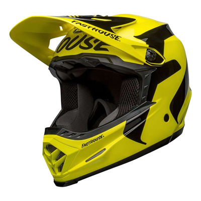 Casque VTT intégral Bell Full-9 Fusion MIPS Fasthouse jaune/noir
