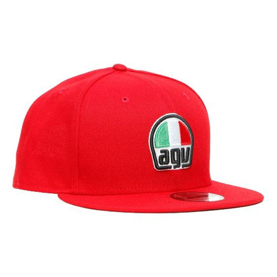 Casquette AGV 9Fifty Snapback rouge