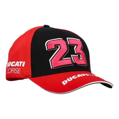 Casquette Baseball Ducati Corse Enea Bastianini 23 rouge/noir 2023