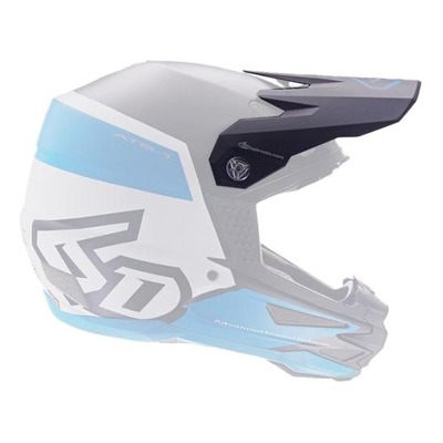Casquette casque cross 6D ATR-1 Flight noir/bleu