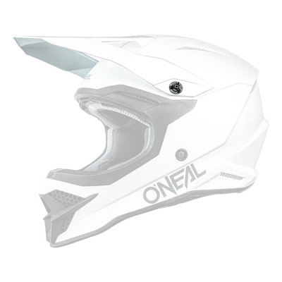 Casquette casque cross O'Neal 3SRS Solid blanc