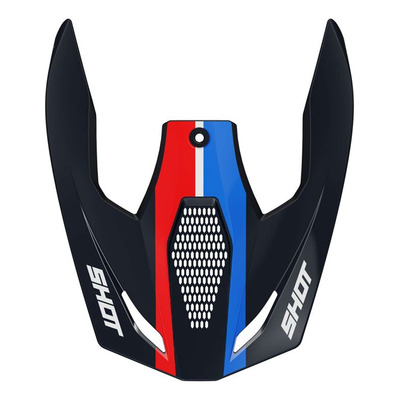 Casquette casque Shot Race Iron blue/red glossy