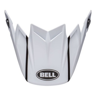 Casquette de casque Bell Moto-9S Flex Sprint Gloss blanc