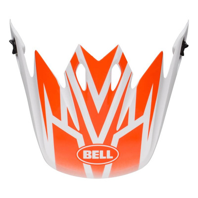 Casquette de casque Bell MX-9 Mips Disrupt blanc/orange
