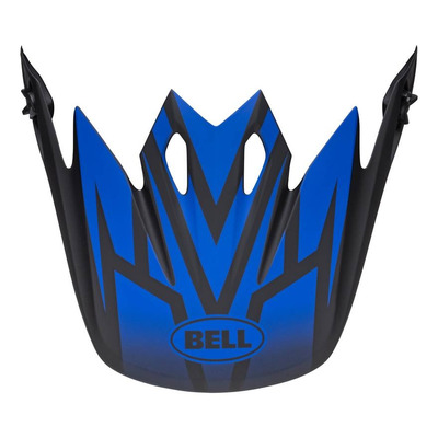 Casquette de casque Bell MX-9 Mips Disrupt bleu mat