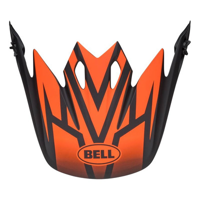 Casquette de casque Bell MX-9 Mips Disrupt noir mat/orange