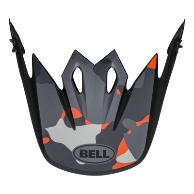 Casquette de casque cross Bell MX-9 Presence orange camo