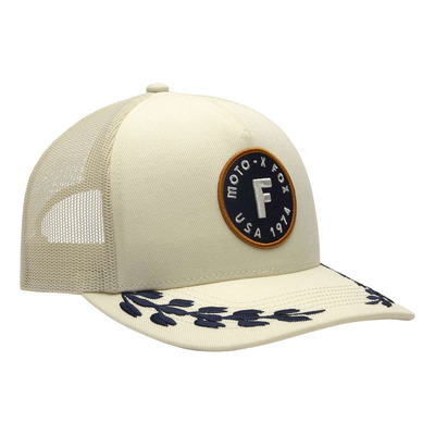 Casquette femme Fox Racing Women Circa 74 off white