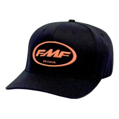Casquette FMF Factory Classic Don noire logo orange