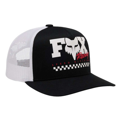 Casquette Fox Racing enfant Checker Mesh trucker black