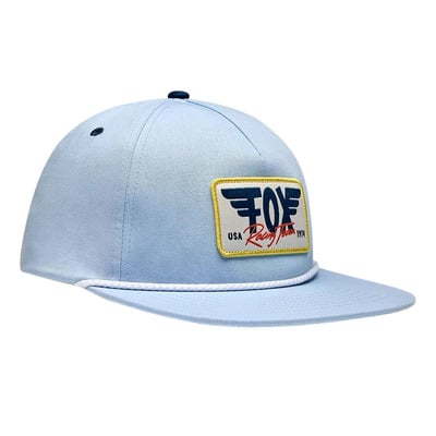 Casquette Fox Racing W Winged pale blue