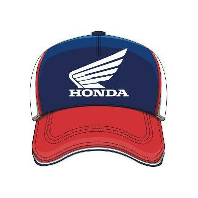 Casquette Honda HRC Wing rouge/blanc/bleu