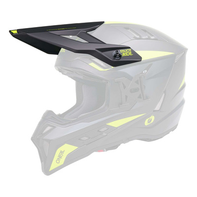 Casquette pour casque cross O’Neal EX-SRS Magma black/neon yellow