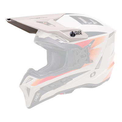 Casquette pour casque cross O’Neal EX-SRS Magma gray/orange