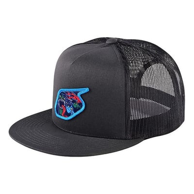 Casquette snapback trucker Troy Lee Designs History anthracite