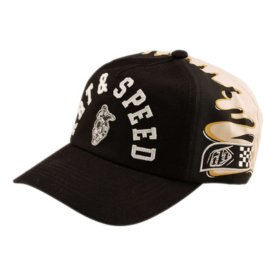 Casquette Troy Lee Designs Finish Line Curved noir/pumice