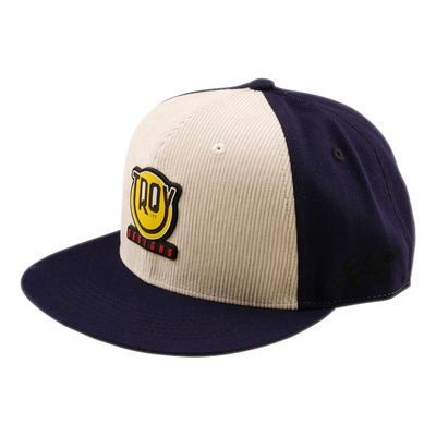 Casquette Troy Lee Designs Happy Dayz Flat Bill indigo/pumice
