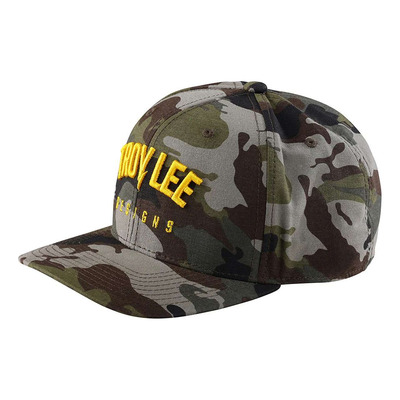 Casquette Troy Lee Designs Signature Bolt forest camo OSFA