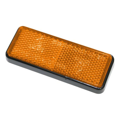 Catadioptre autocollant SHIN YO 92mm orange