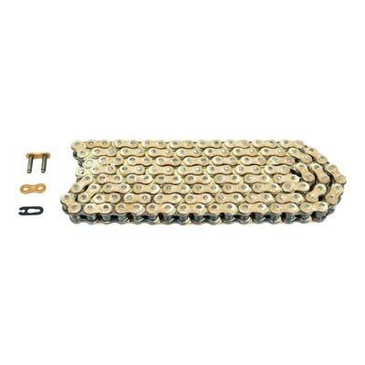 Chaîne Afam MX Racing 428 132 maillons Or