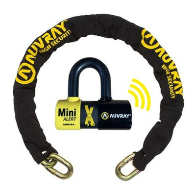 Chaîne Auvray Xtrem 140 cm SRA avec Mini U Xtrem avec alarme
