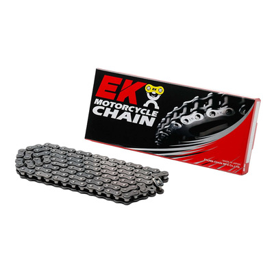 Chaîne de transmission EK Chain 420SH 112 maillons acier avec fermeture à clip