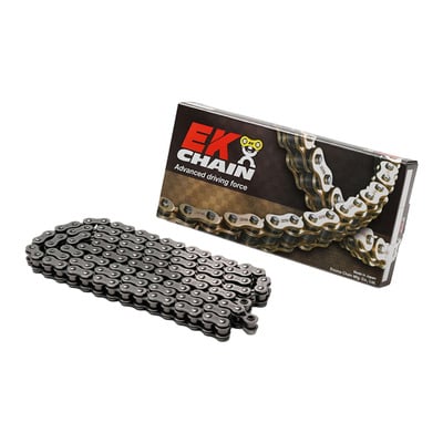 Chaîne de transmission EK Chain 520SRX2 QX-Ring 116 maillons acier avec fermeture sans outil