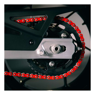 Chaîne rouge 520 x 106 maillons d'origine 2S002321 Aprilia RS 457 2024-