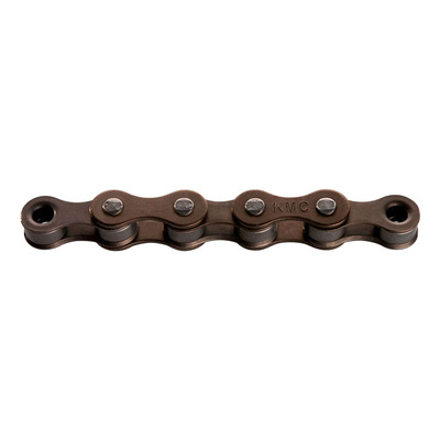 Chaîne vélo 1v KMC S1 Wide 112 maillons marron