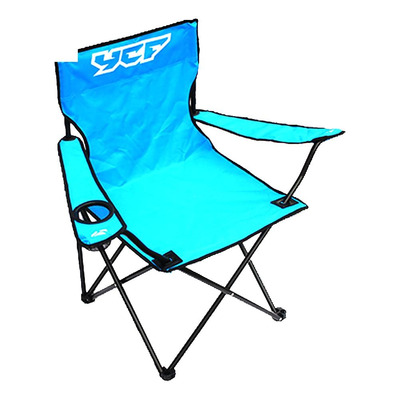 Chaise pliante bleu YCF
